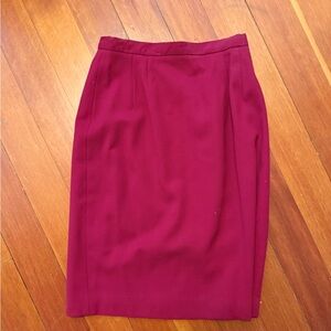 VTG Talbot 100 % Wool Lined Pencil Skirt